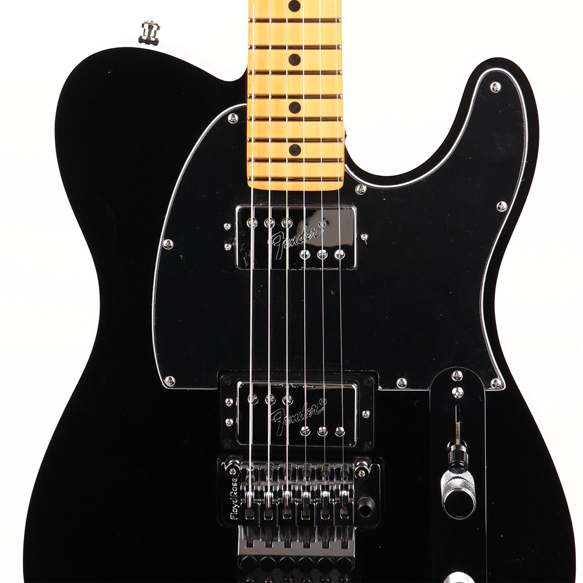 Fender Ultra Luxe Telecaster Floyd Rose Mystic Black — 6