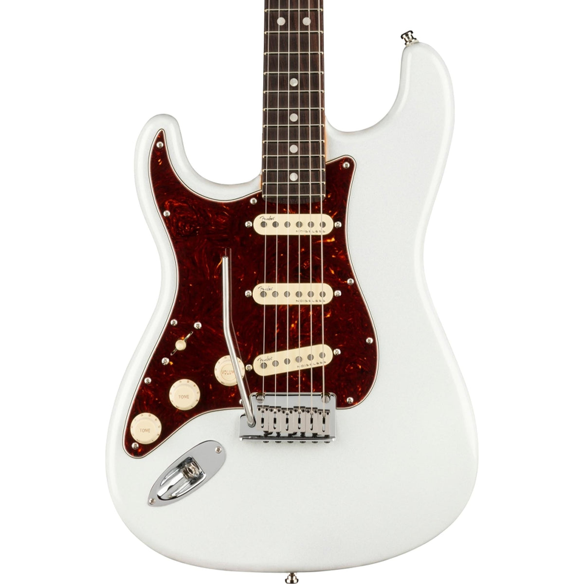 Fender Ultra Stratocaster Left-Handed Arctic Pearl — 1