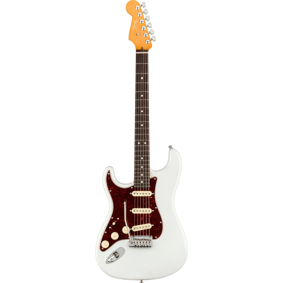 Fender Ultra Stratocaster Left-Handed Arctic Pearl — 2