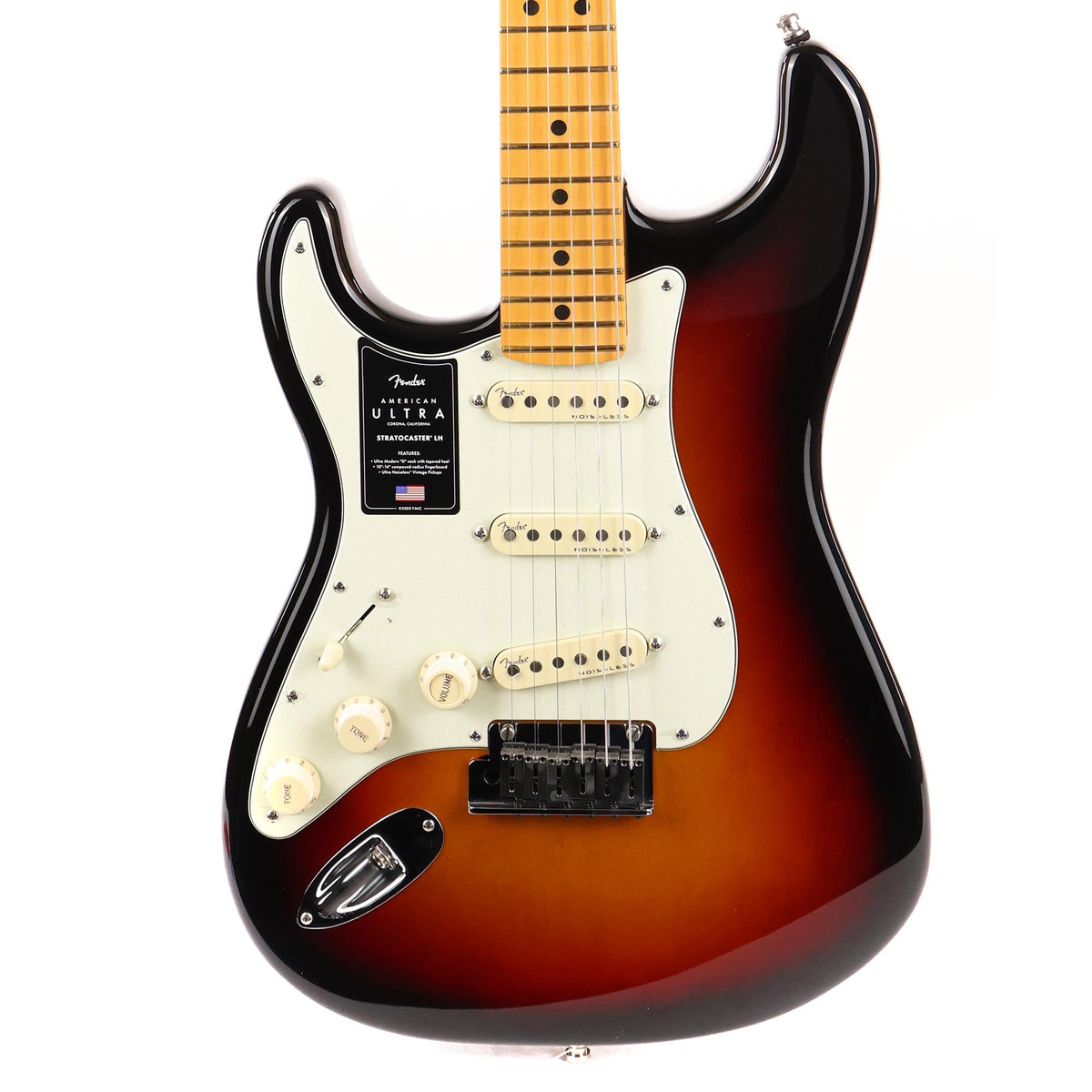 Fender Ultra Stratocaster Left-Handed Maple Fretboard Ultraburst — 1