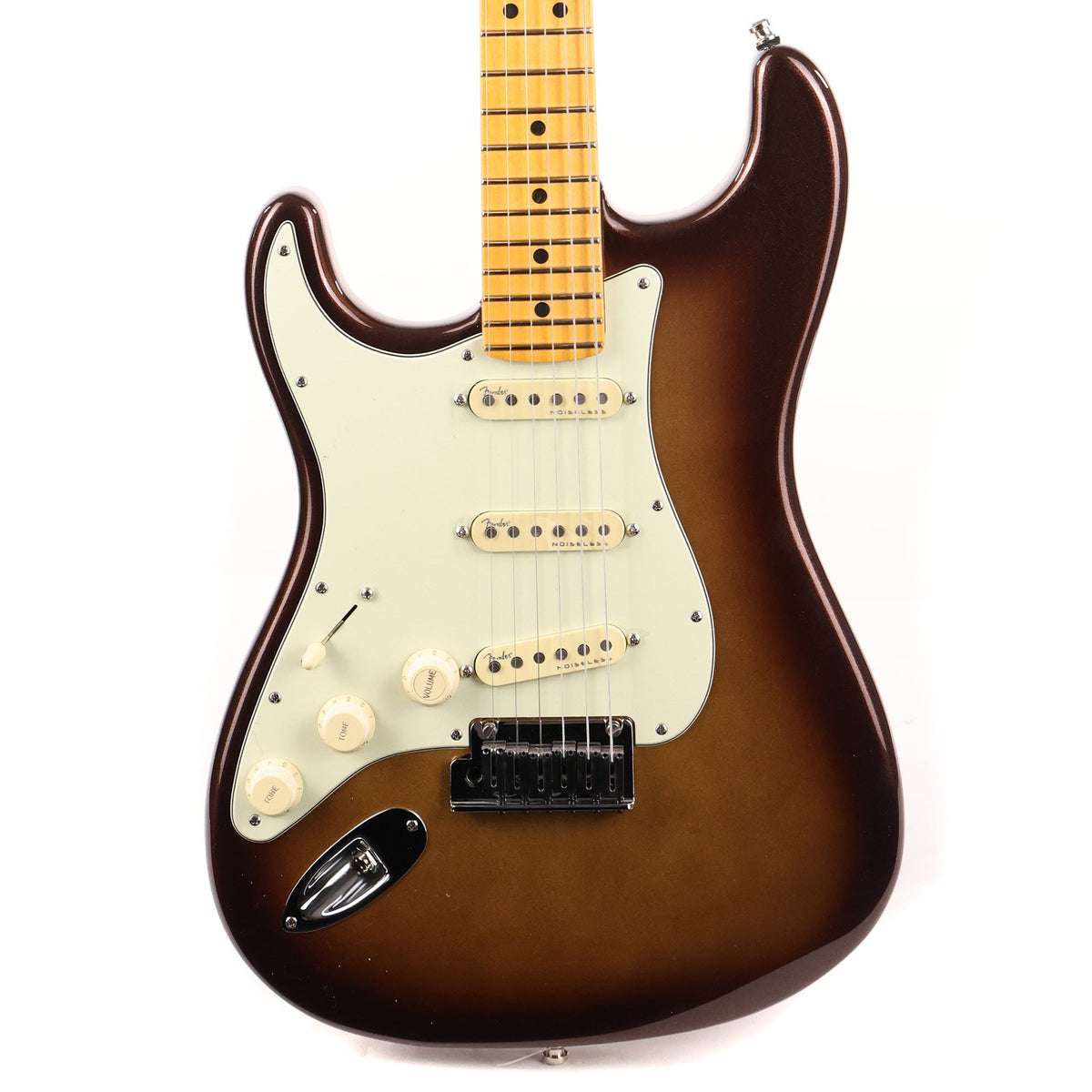 Fender Ultra Stratocaster Left-Handed Mocha Burst Used — 1
