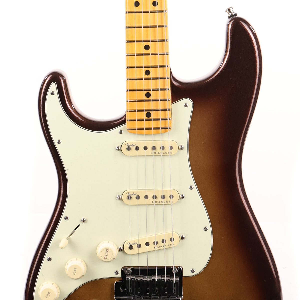 Fender Ultra Stratocaster Left-Handed Mocha Burst Used — 6