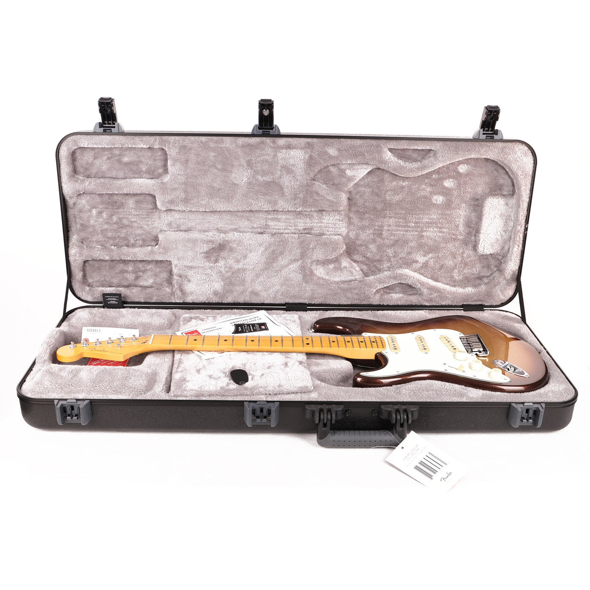 Fender Ultra Stratocaster Left-Handed Mocha Burst Used — 8