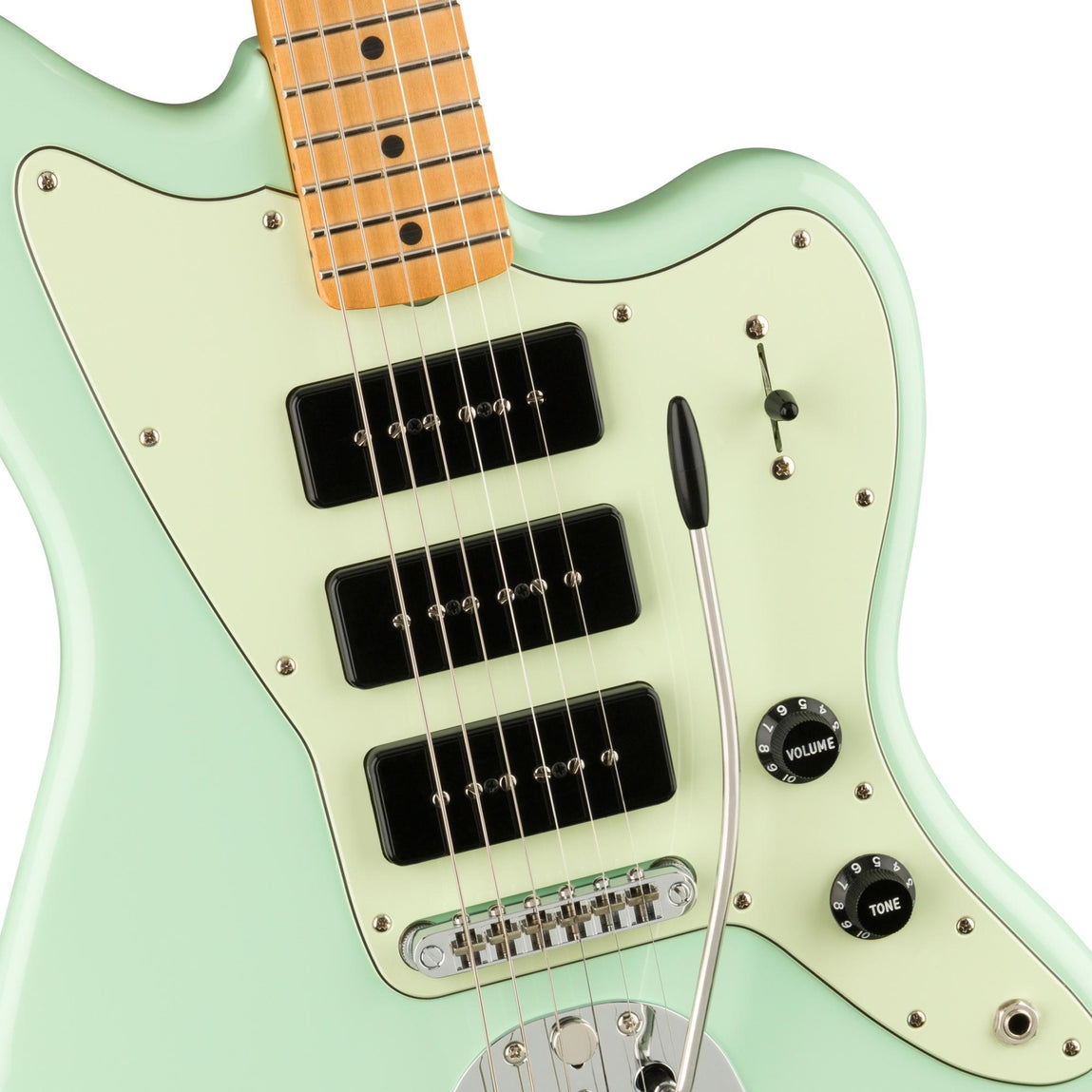 Fender Noventa Jazzmaster Surf Green Used | The Music Zoo