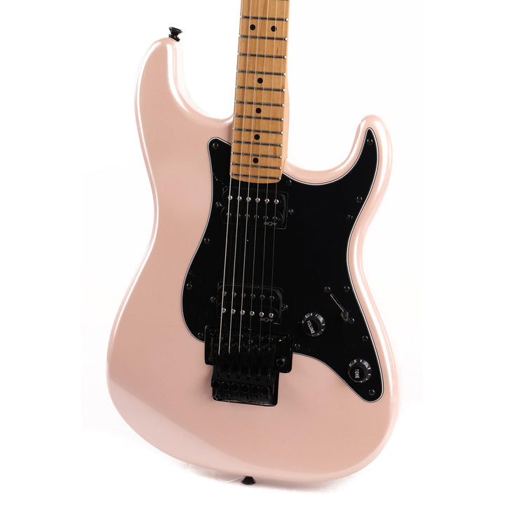 Squier Contemporary Stratocaster Roasted Maple Fingerboard Shell Pink Pearl