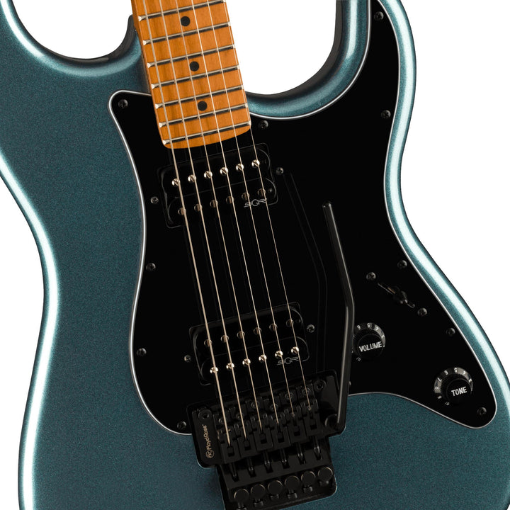 Squier Contemporary Stratocaster Roasted Maple Fingerboard Gunmetal Metallic