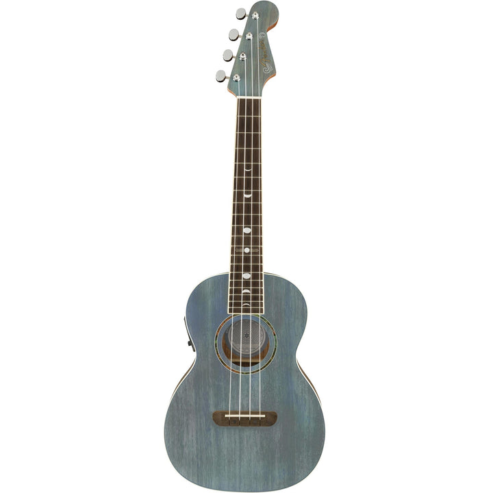 Fender Dhani Harrison Ukulele Turquoise Used