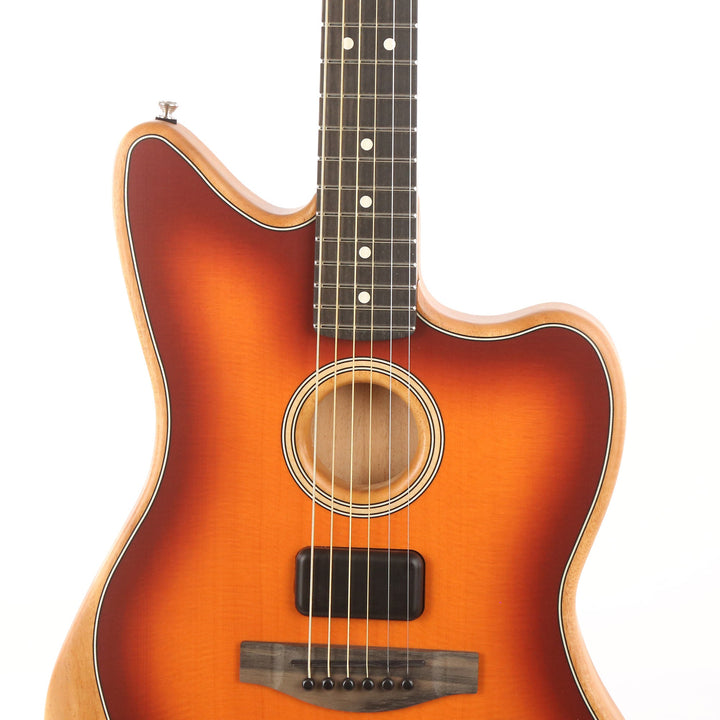Fender American Acoustasonic Jazzmaster Tobacco Sunburst