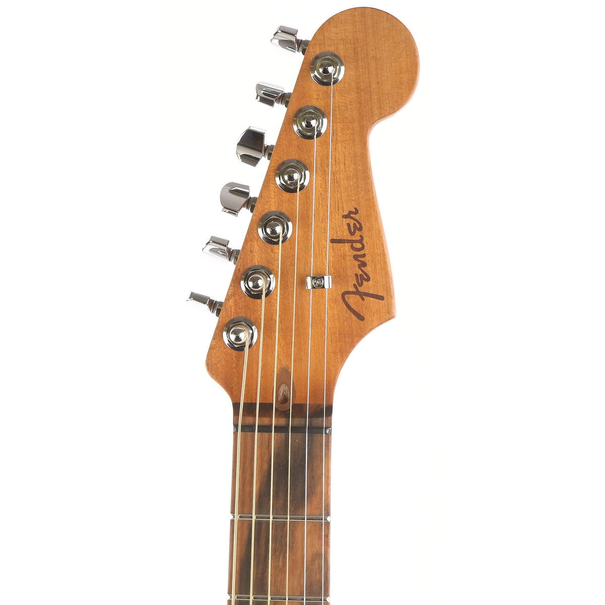Fender American Acoustasonic Jazzmaster Tungsten — 4