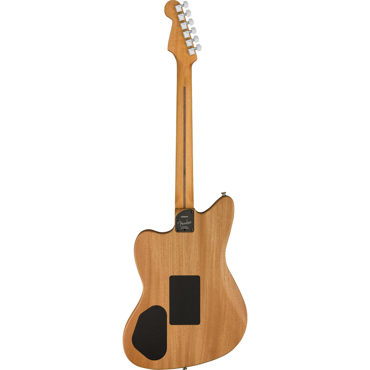 Fender American Acoustasonic Jazzmaster Arctic White — 3