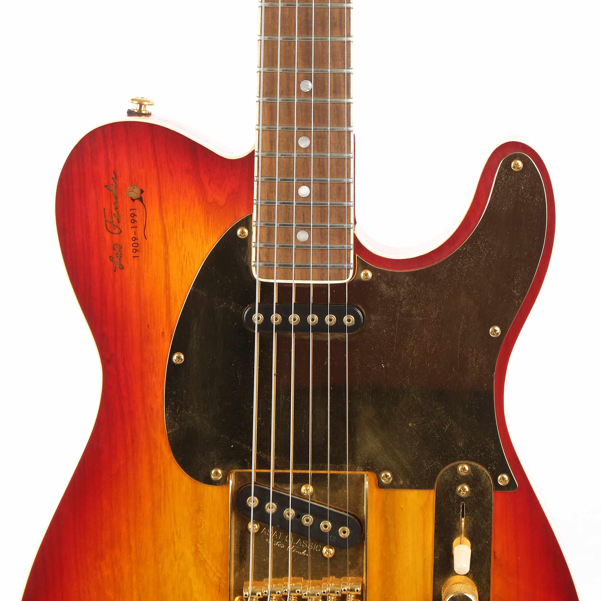 1992 G&L Leo Fender Commemorative ASAT Cherry Sunburst | The 