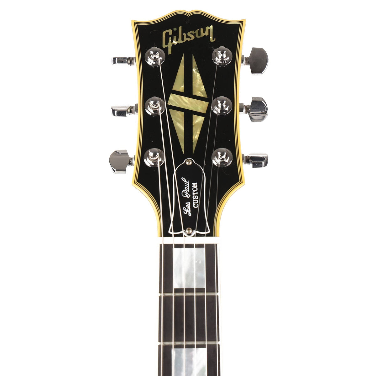 Gibson Custom Shop Les Paul Custom Silverburst VOS Made 2 Measure — 4
