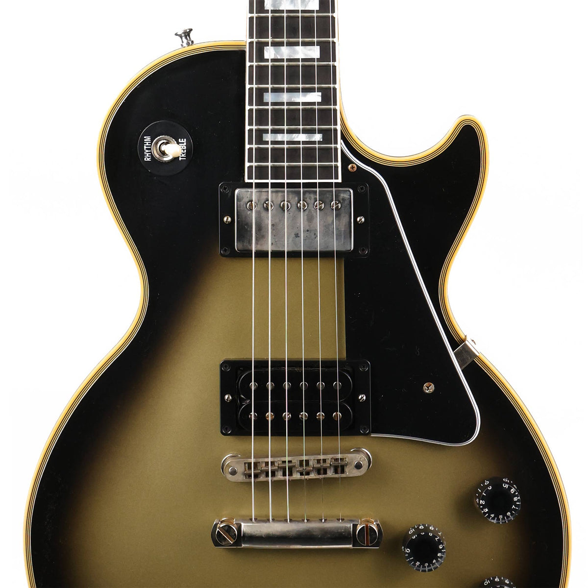 Gibson Custom Shop Les Paul Custom Silverburst VOS Made 2 Measure — 6