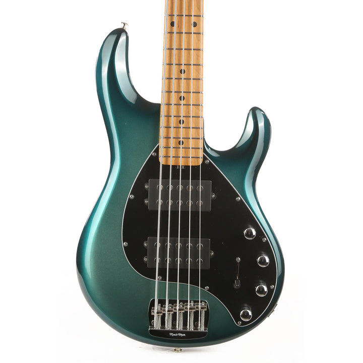 Ernie Ball Music Man StingRay Special HH 5-String Bass Frost Green Pearl