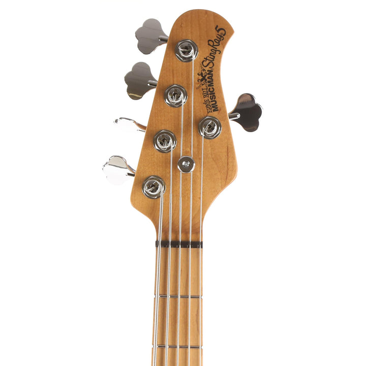 Ernie Ball Music Man StingRay Special HH 5-String Bass Frost Green Pearl