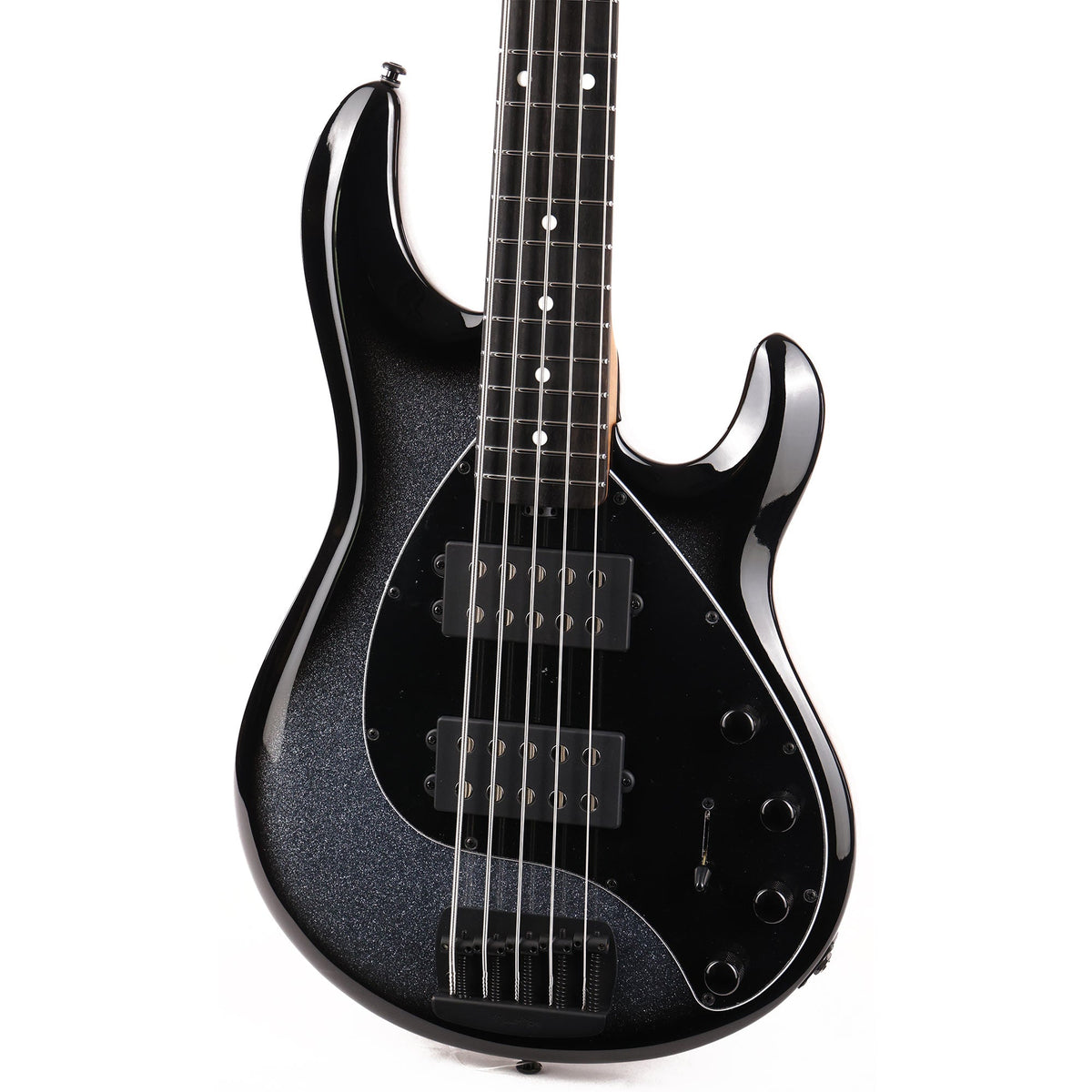 Ernie Ball Music Man StingRay Special HH 5-String Bass Smoked Chrome — 7
