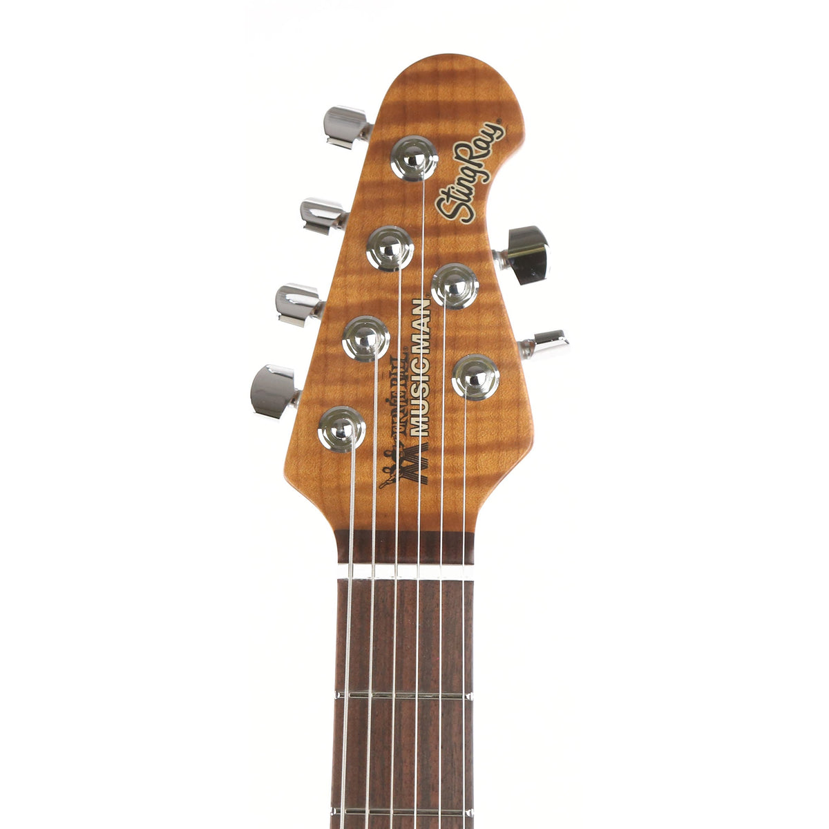 Ernie Ball Music Man StingRay RS Guitar HH Trem Powder Blue — 4