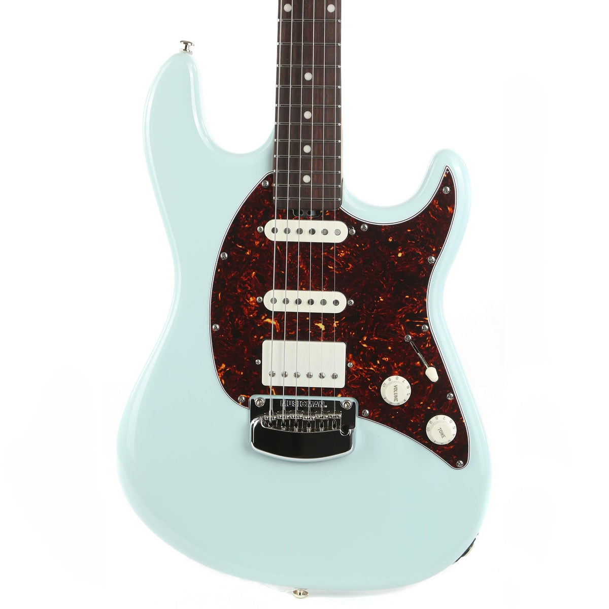 Ernie Ball Music Man Cutlass HSS Powder Blue — 1