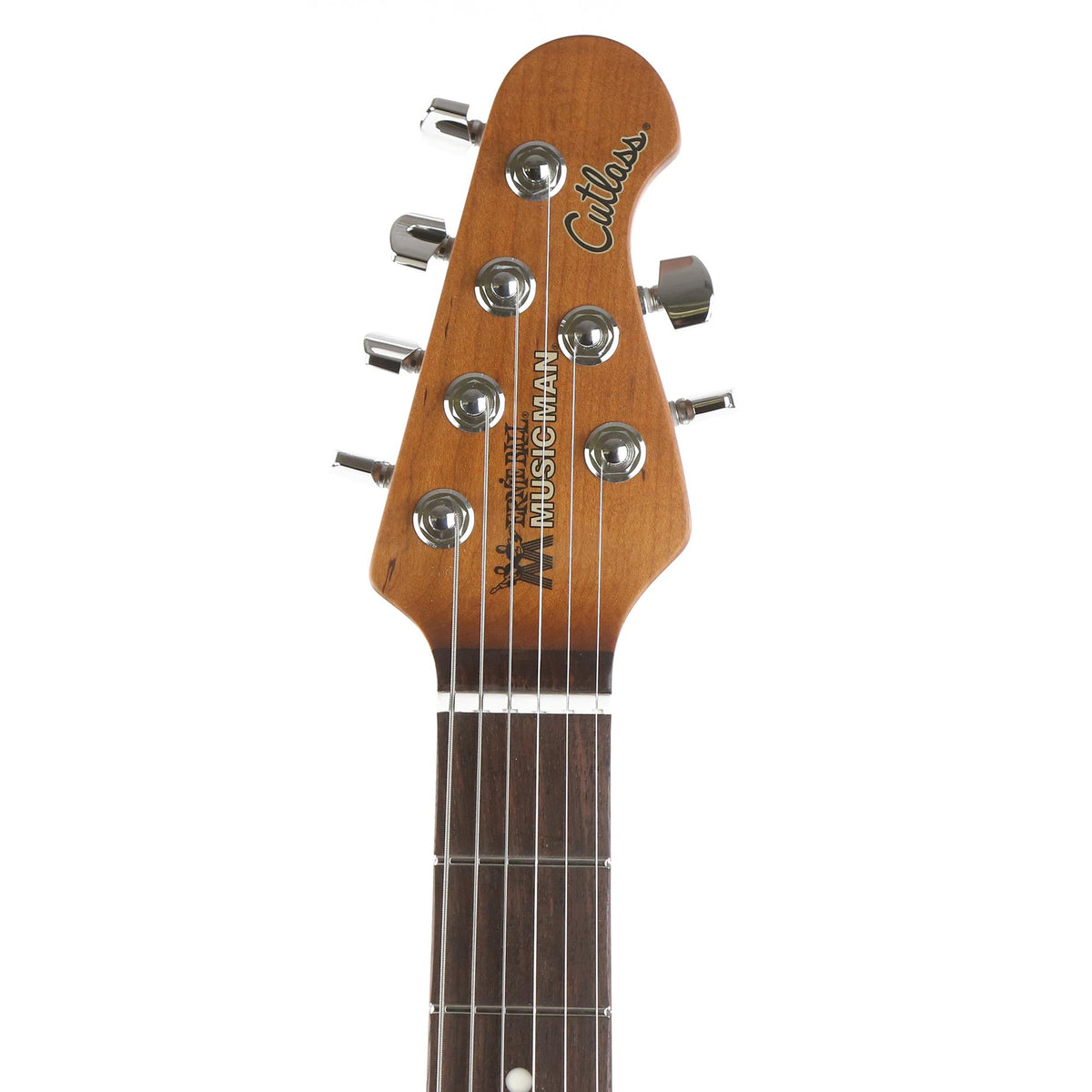 Ernie Ball Music Man Cutlass HSS Powder Blue — 4