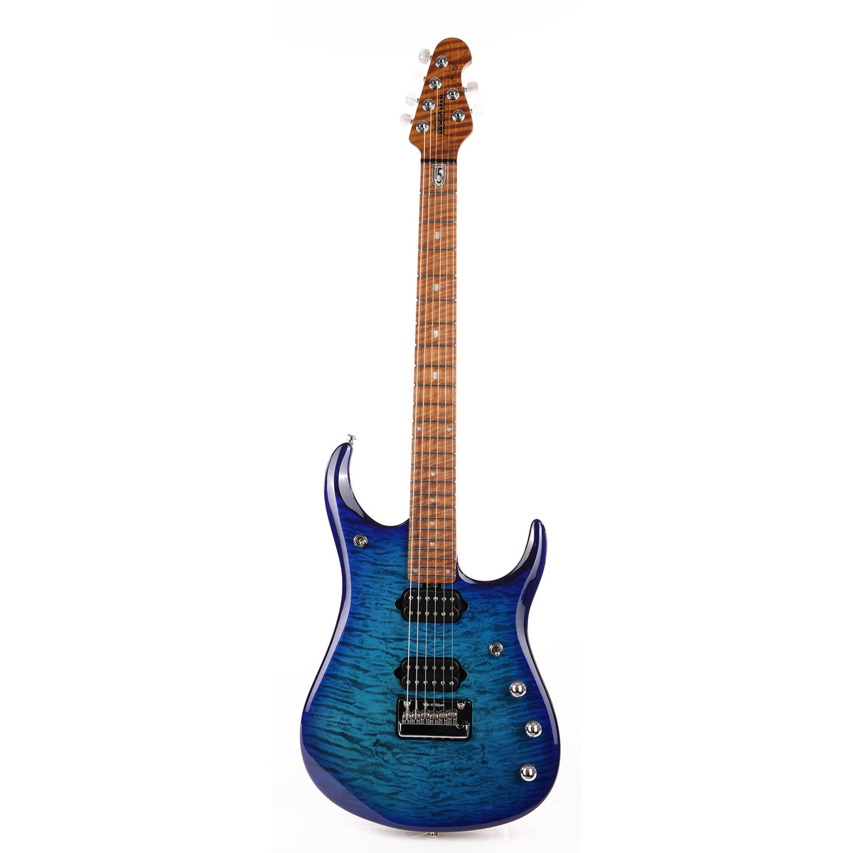 Ernie Ball Music Man JP15 John Petrucci Signature Cerulean Paradise Quilt — 2