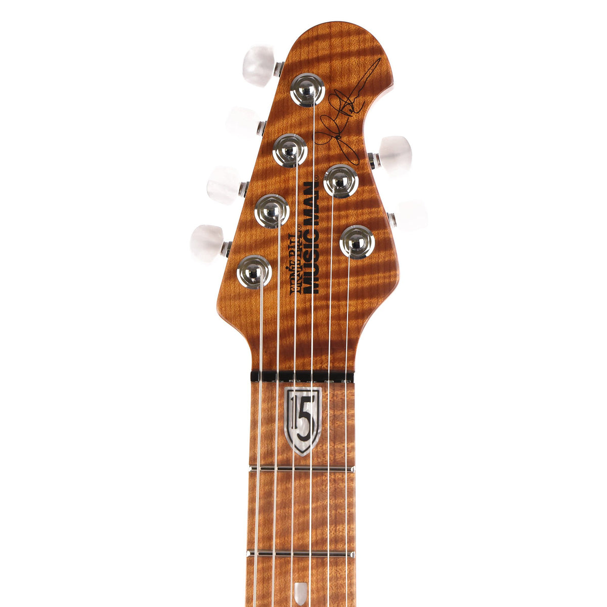 Ernie Ball Music Man JP15 John Petrucci Signature Cerulean Paradise Quilt — 4