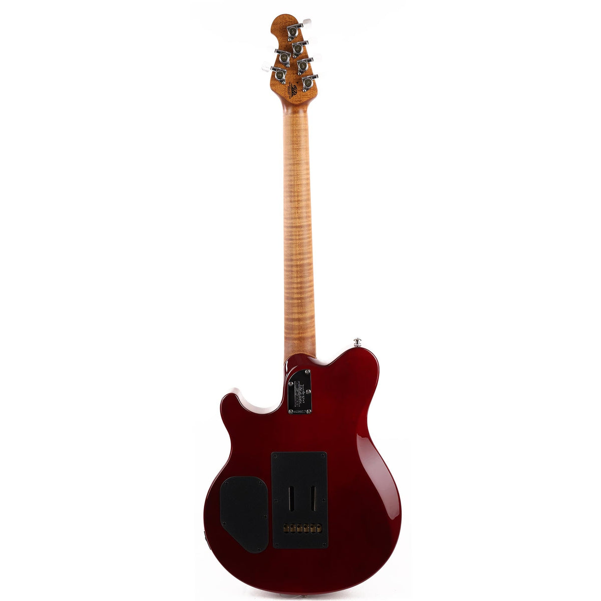 Ernie Ball Music Man Axis Super Sport Guitar Roasted Amber Quilt Top 2021 — 3