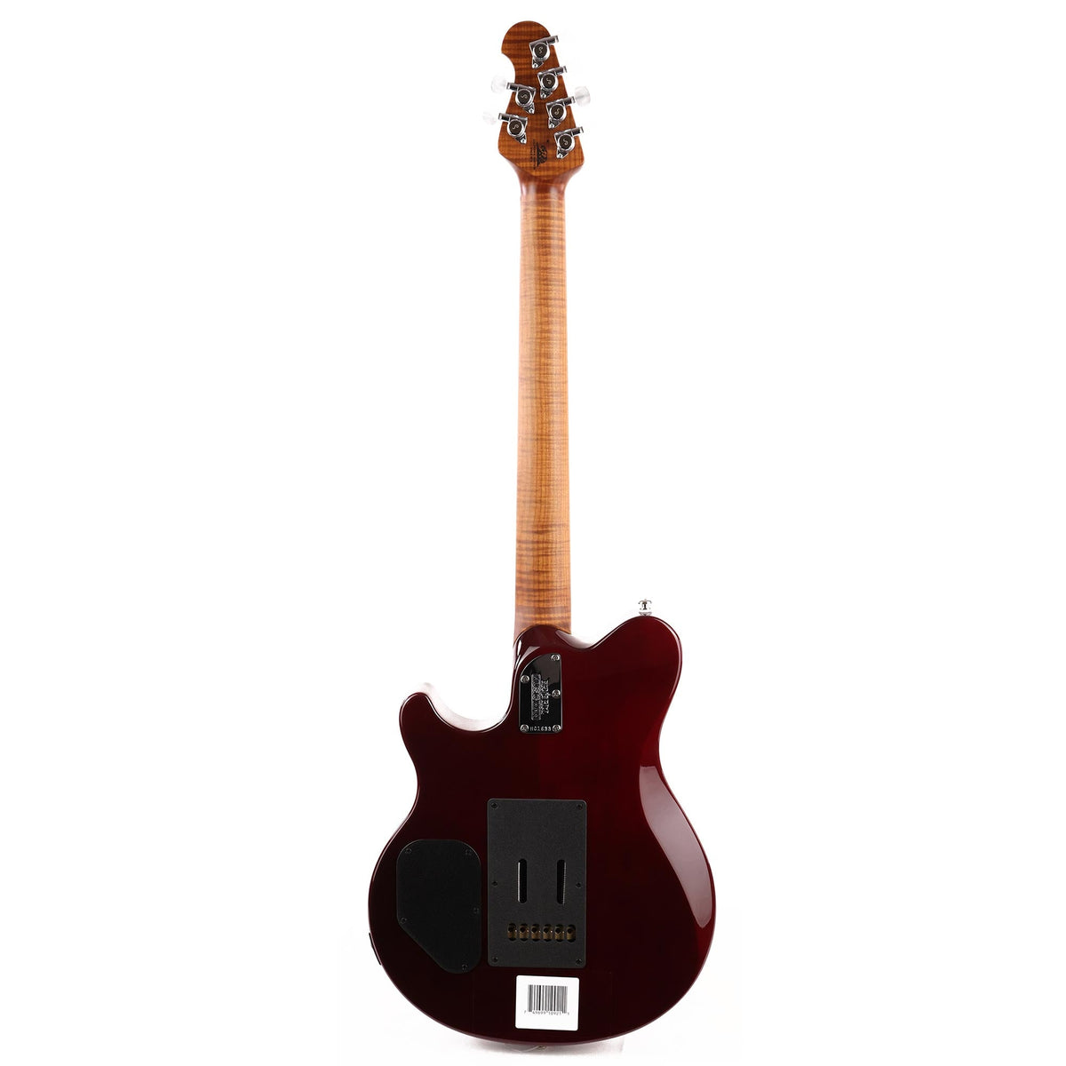 Ernie Ball Music Man Axis Super Sport Guitar Roasted Amber Flame Top 2021 — 3