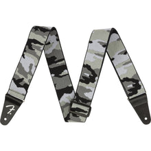 Fender Weighless 2" Gray Camo Strap