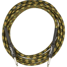 Fender Professional Series Instrument Cable Woodland Camo 10 Feet