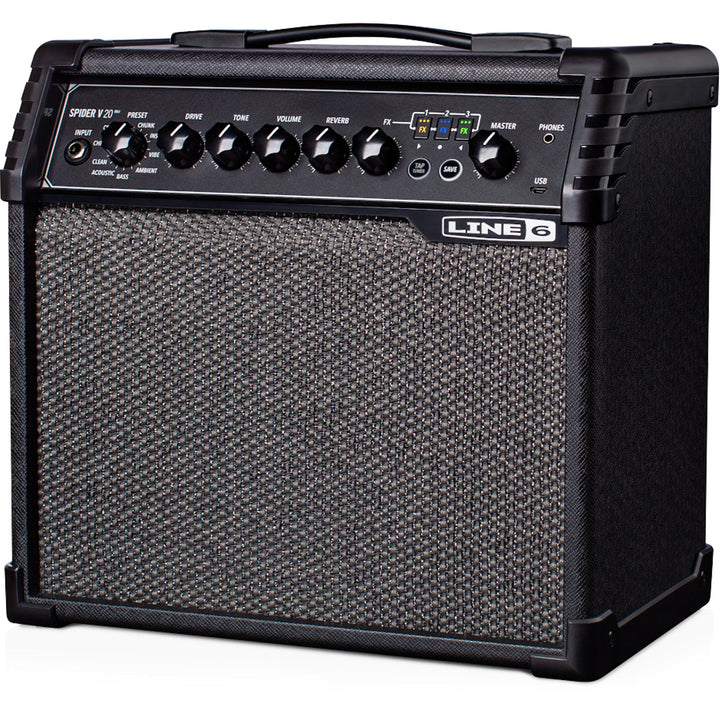 Line 6 Spider V 20 MkII Combo Amplifier Open-Box