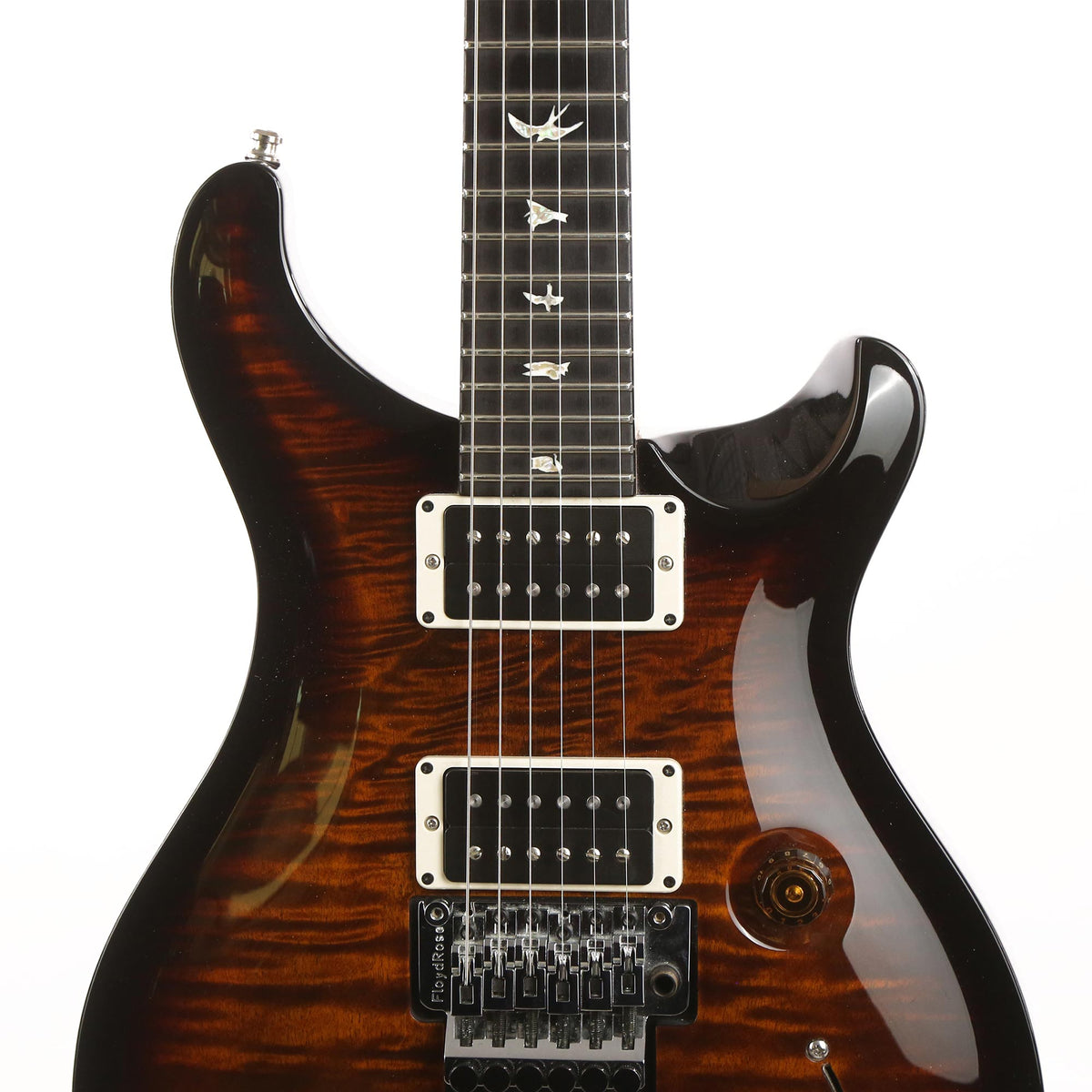 PRS Custom 24 Floyd 10-Top Black Gold Burst 2014 — 6