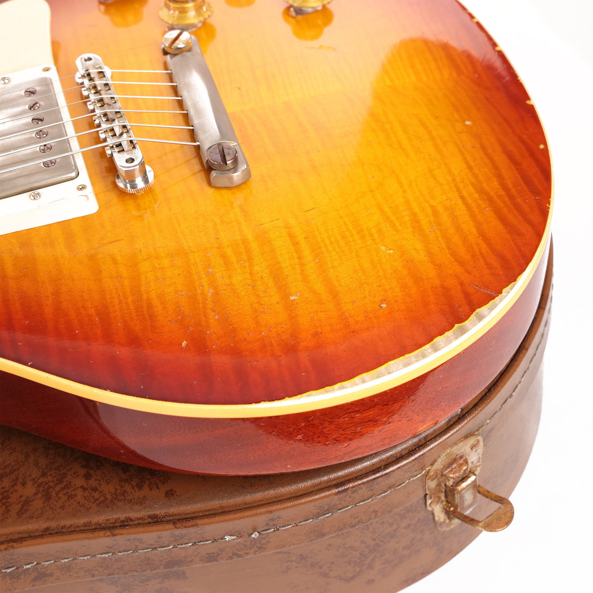 Gibson Custom Shop '59 Les Paul Reissue Heavy Aged Slow Iced Tea Fade Made 2 Measure — 8