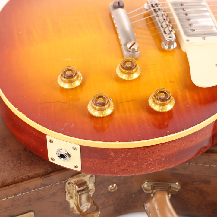 Gibson Custom Shop '59 Les Paul Reissue Heavy Aged Slow Iced Tea Fade Made 2 Measure