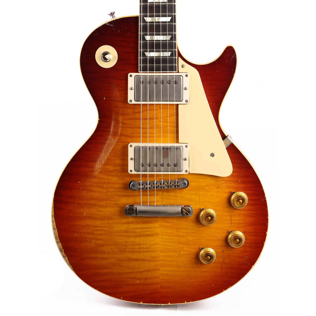Gibson Custom Shop '59 Les Paul Reissue Heavy Aged Slow Iced Tea Fade Made 2 Measure — 1