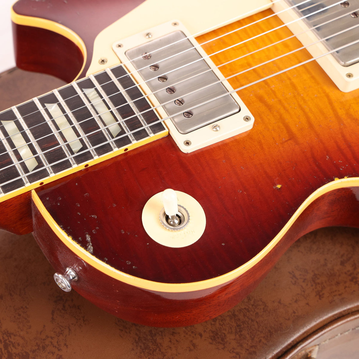 Gibson Custom Shop '59 Les Paul Reissue Heavy Aged Slow Iced Tea Fade Made 2 Measure — 7