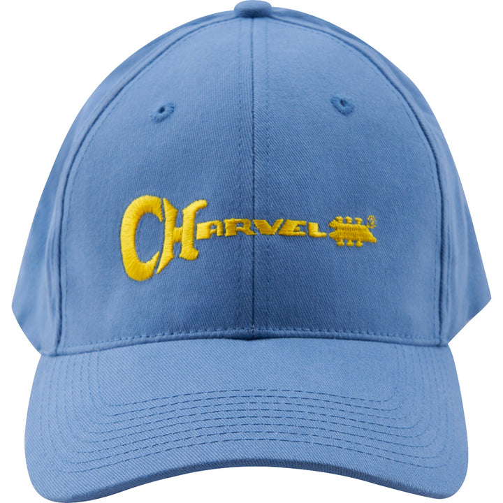 Charvel 3D Logo Hat Blue and Yellow