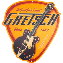 Gretsch Pick Vintage Tin Sign