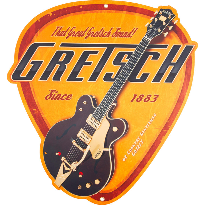 Gretsch Pick Vintage Tin Sign