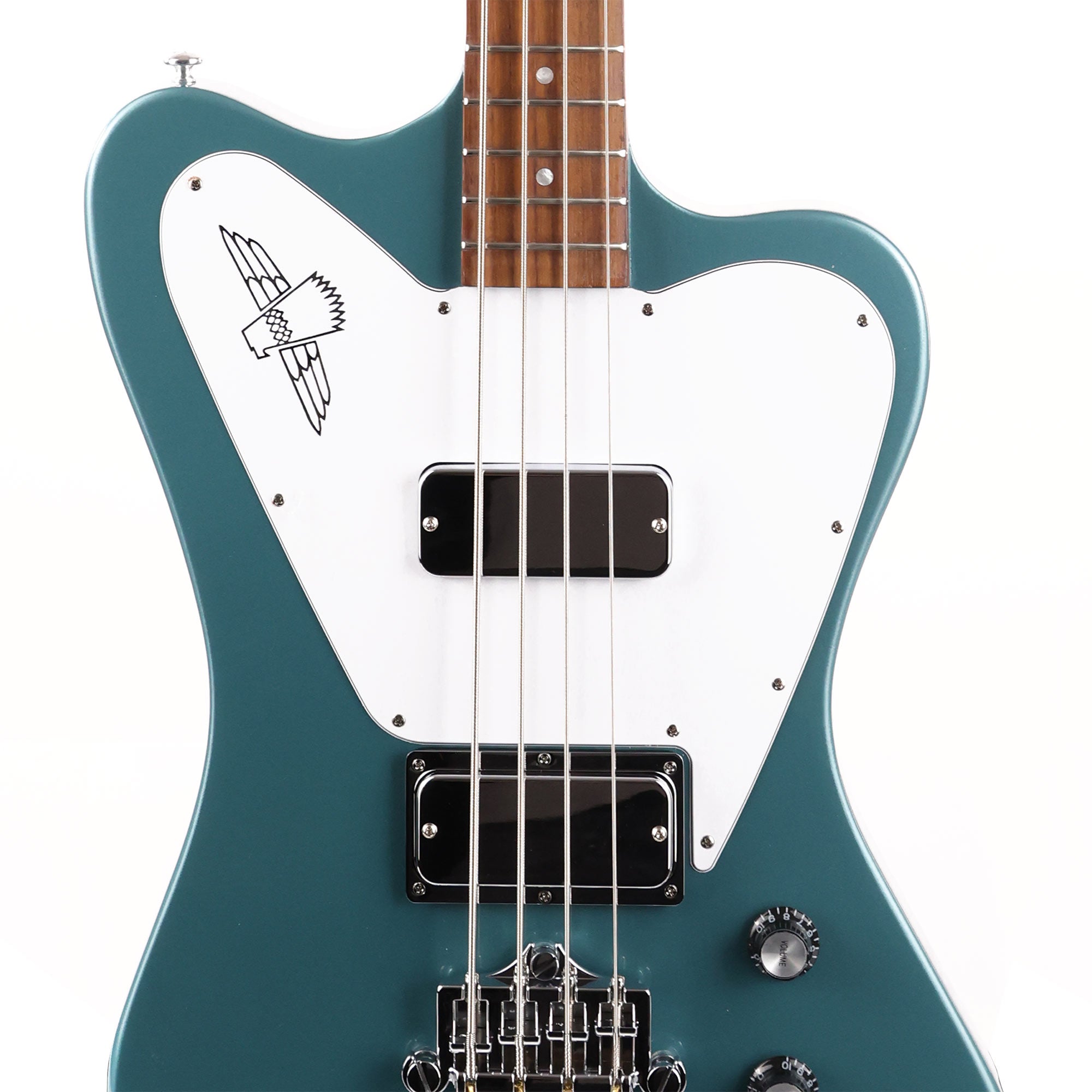 Gibson Non-Reverse Thunderbird Bass Pelham Blue | The Music Zoo