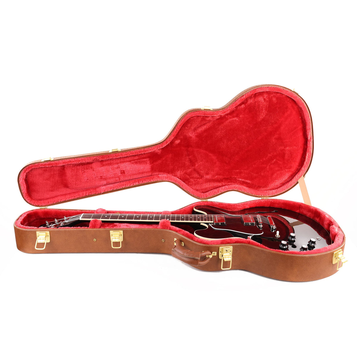 Gibson ES-335 Left-Handed Vintage Ebony — 8