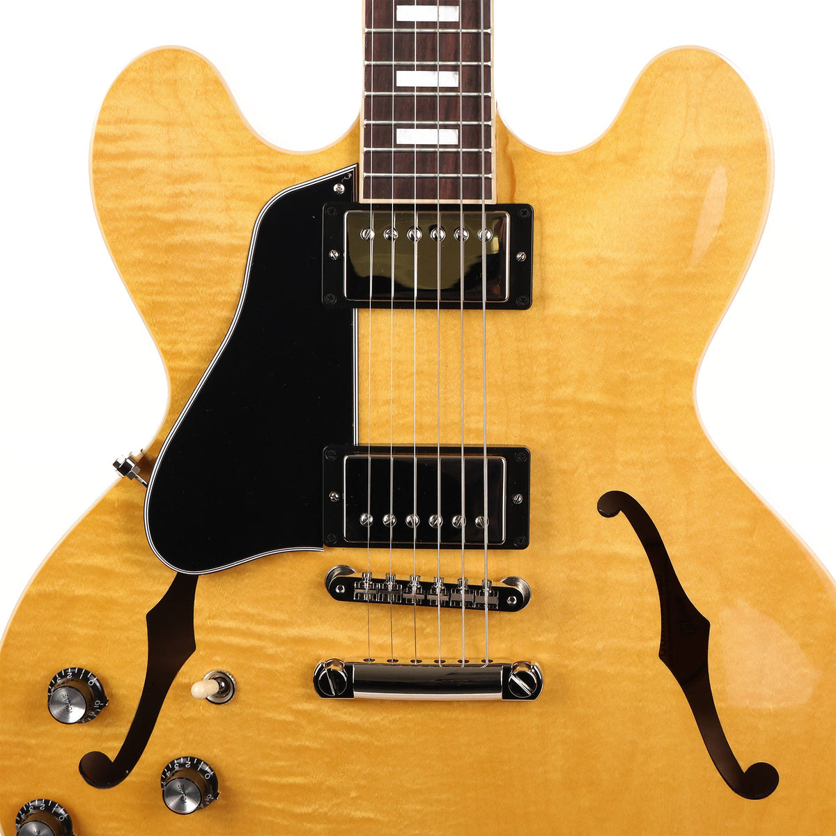 Gibson ES-335 Figured Left-Handed Antique Natural — 6