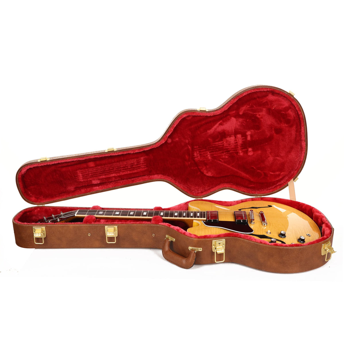 Gibson ES-335 Figured Left-Handed Antique Natural — 8