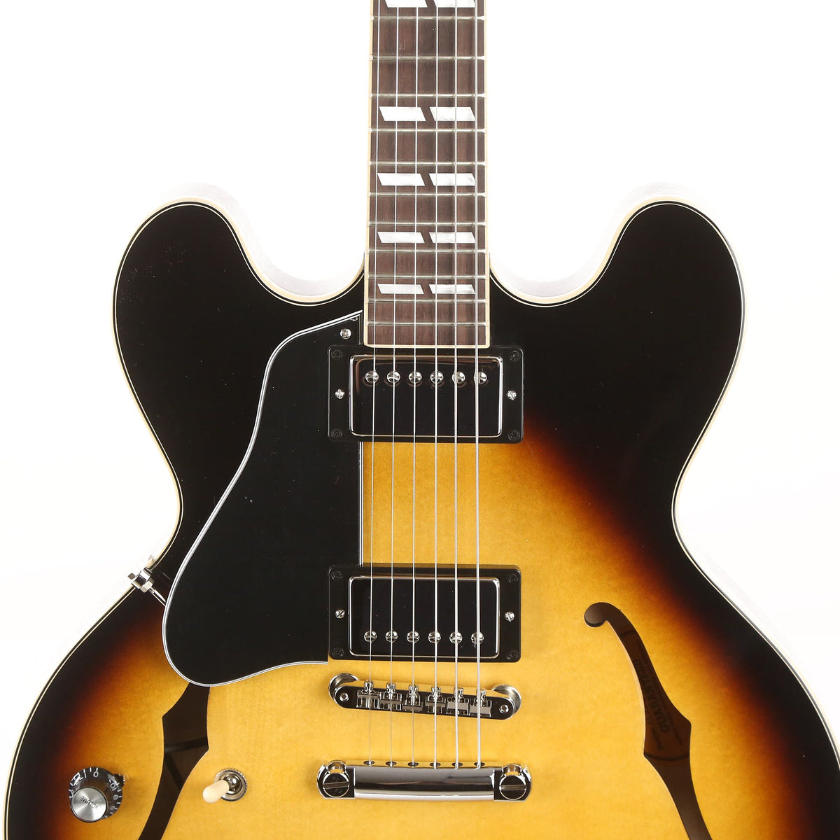 Gibson ES-345 Semi-Hollowbody Left-Handed Vintage Burst — 6