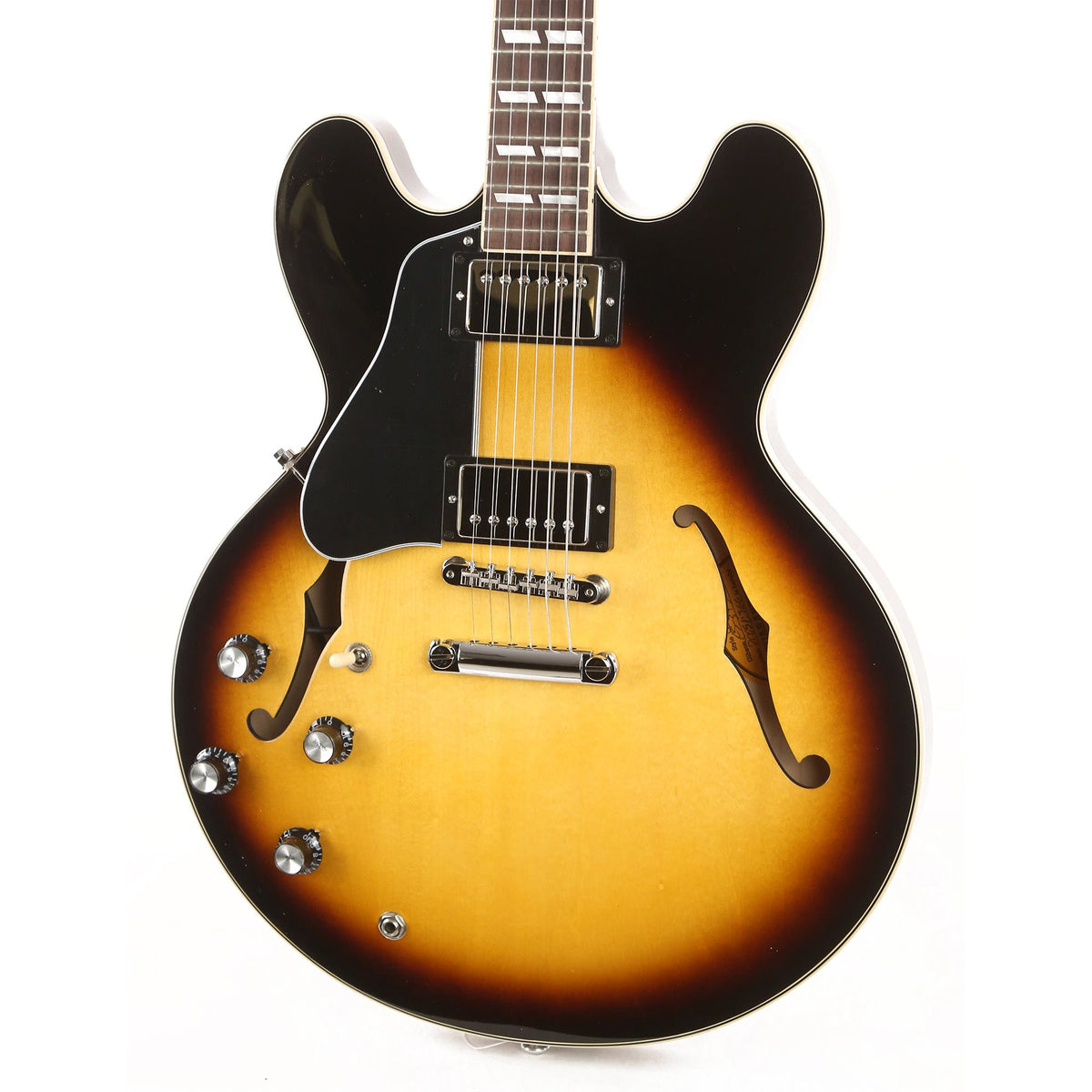 Gibson ES-345 Semi-Hollowbody Left-Handed Vintage Burst — 7