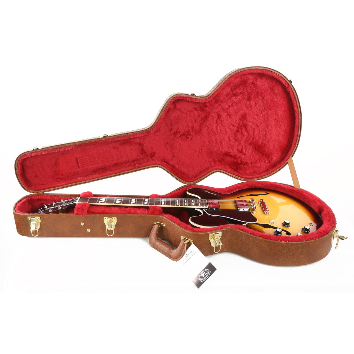 Gibson ES-345 Semi-Hollowbody Left-Handed Vintage Burst — 8