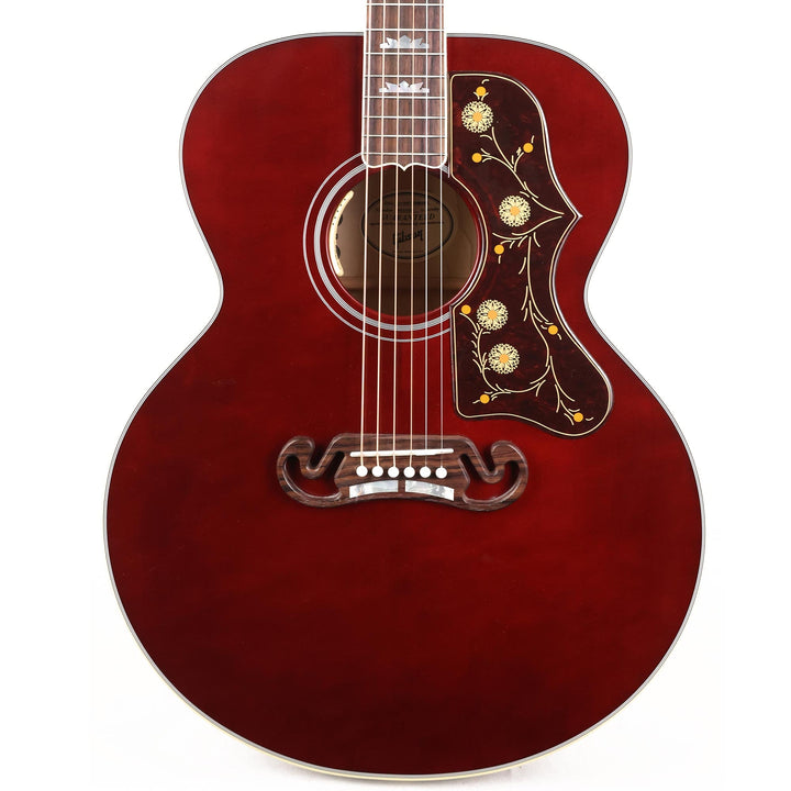 Gibson SJ-200 Standard Acoustic-Electric Wine Red