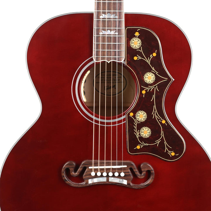Gibson SJ-200 Standard Acoustic-Electric Wine Red