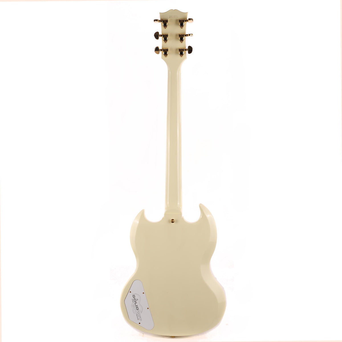 Gibson Custom Shop 60th Anniversary 1961 Les Paul SG Custom With Sideways Vibrola Polaris White — 3