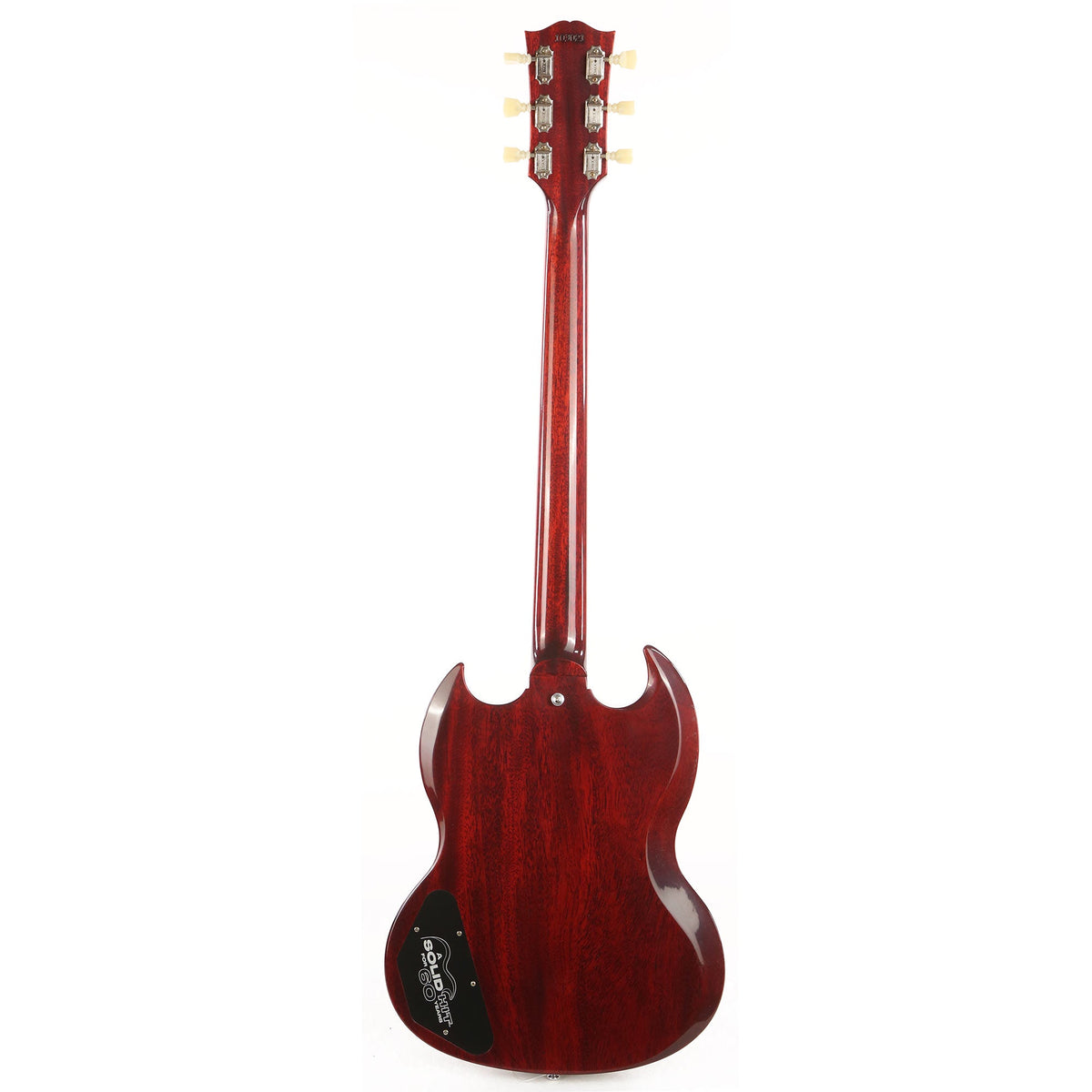 Gibson Custom Shop 60th Anniversary 1961 Les Paul SG Standard With Sideways Vibrola Cherry Red — 3