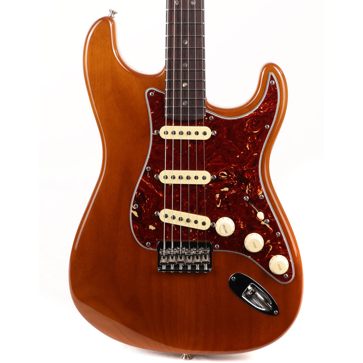 Fender Custom Shop 1963 Stratocaster Hardtail Roasted Alder Trans Amber Masterbuilt Todd Krause
